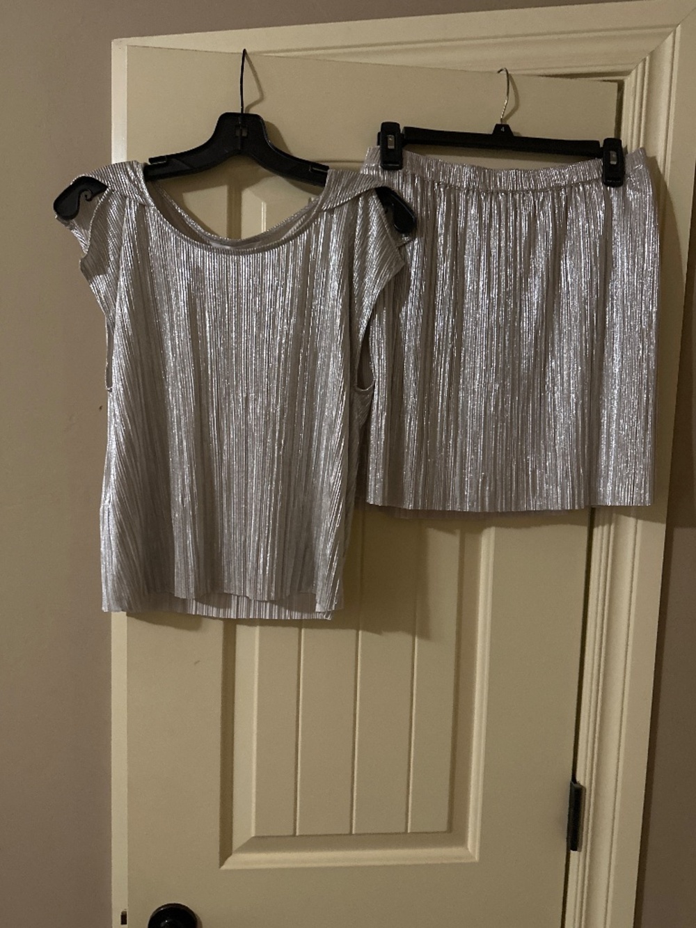 Cocktail party mini skirt & top
